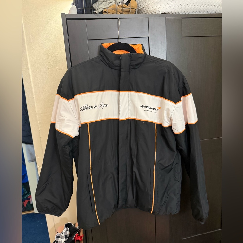 McLaren Kids Jacket - Black and Orange